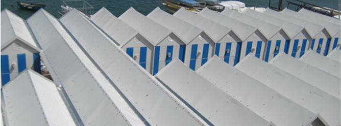 Marina Cascais - Abrigo Modular Pré-fabricado para pescadores